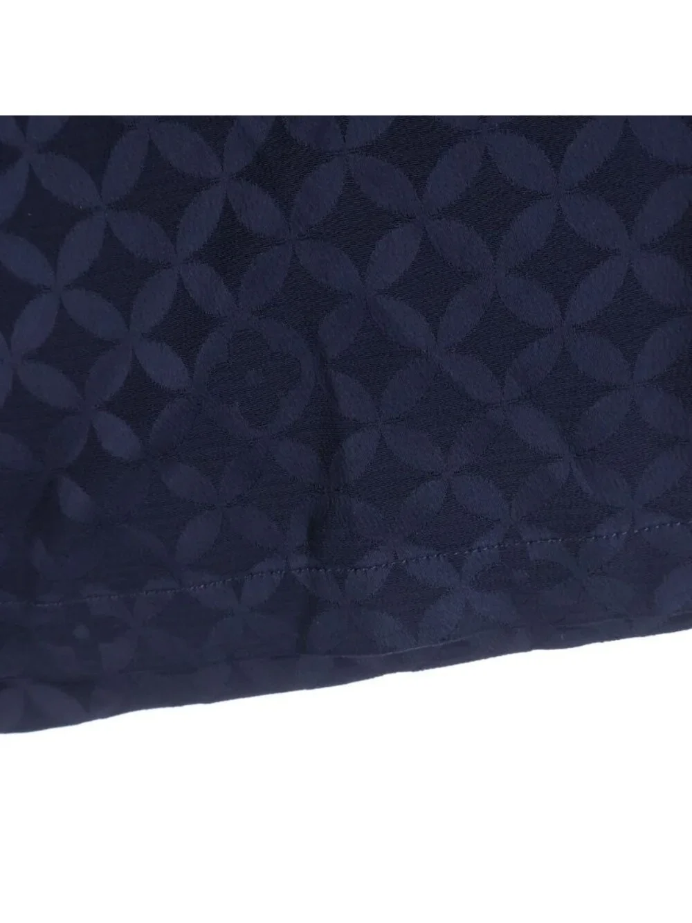 Louis Vuitton Monogram Graphic Jacquard All Over Pattern Rayon Shorts Navy